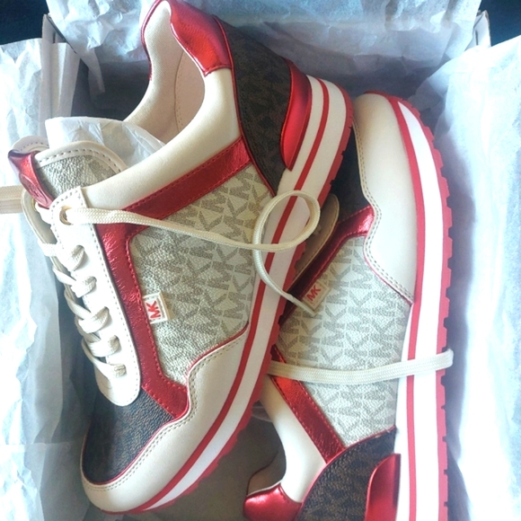 Michael Kors Color - Block Signature Logo Trainer (Brand New) - Picture 7 of 8